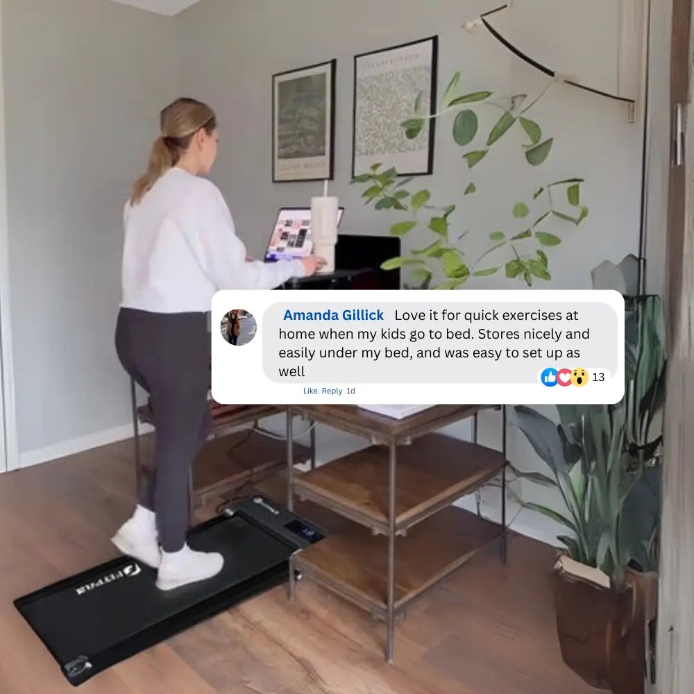 FitPax Urban Walking Pad | Under-Desk Treadmill with App Control