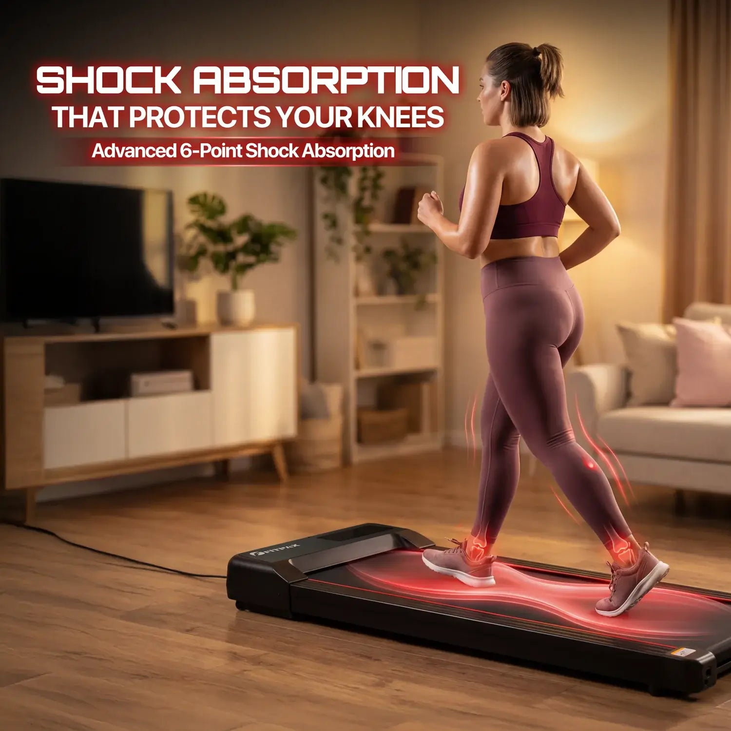 FitPax Urban Walking Pad | Under-Desk Treadmill with App Control