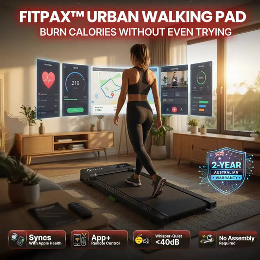 FitPax Urban Walking Pad | Under-Desk Treadmill with App Control